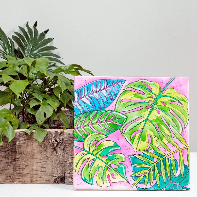 Faber-Castell Paint by Number Watercolor Set - Tropical