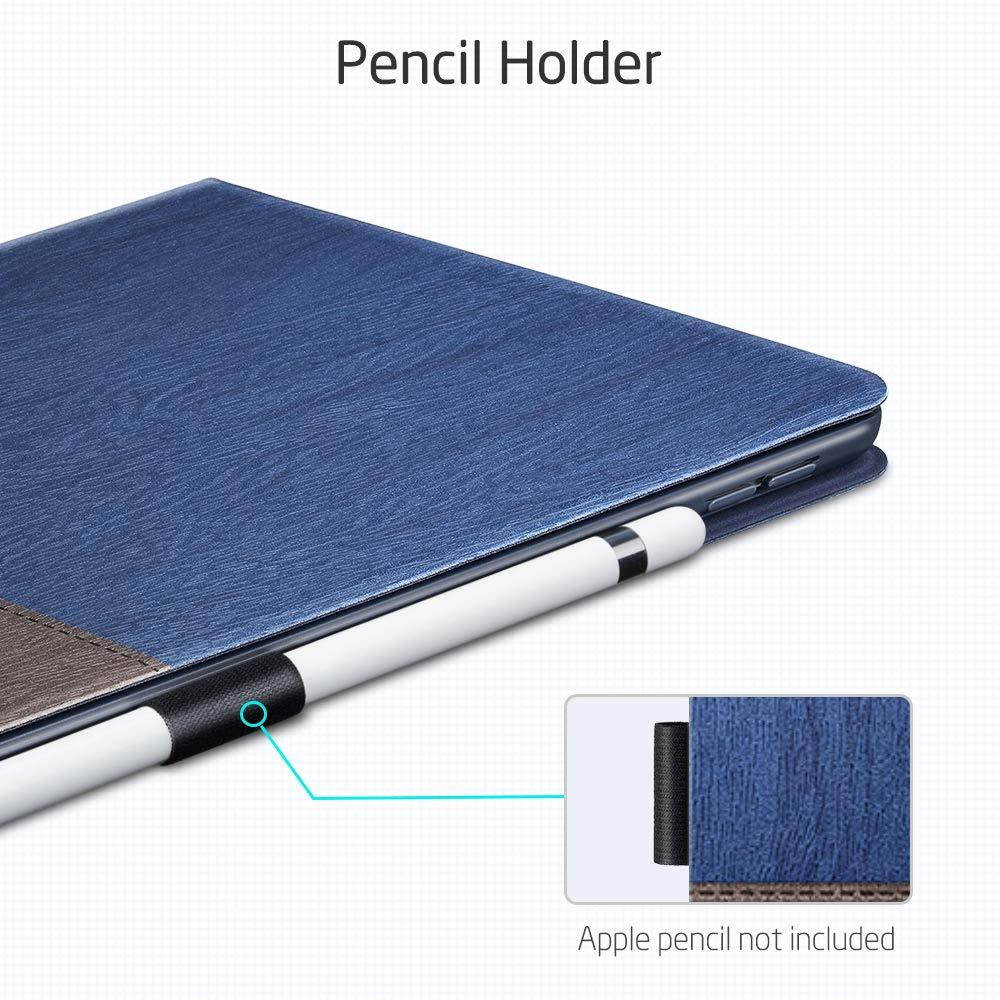 ESR Case for iPad Air 3 Case with Pencil Holder, Book Cover Design Multi-Angle Viewing Stand,Smart Cover Auto Sleep/Wake Urban Premium Folio Case Specially Designed for iPad Air 3 10.5 2019,Knight