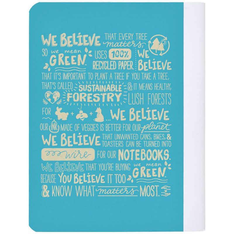 Composition Notebook Recycled College Ruled Blue - Mead