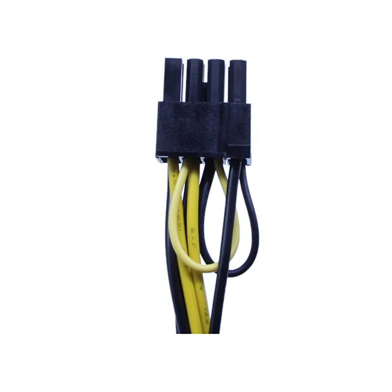 15Pin SATA Male to 8 Pin 6+2 Pin PCIExpress Female Video Card Power Adapter Cable20CM8inch