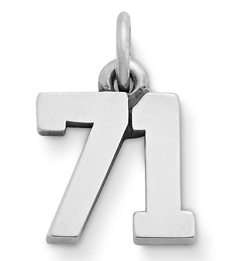 James Avery Faceted Lab-Created Amethyst February Birthstone Charm