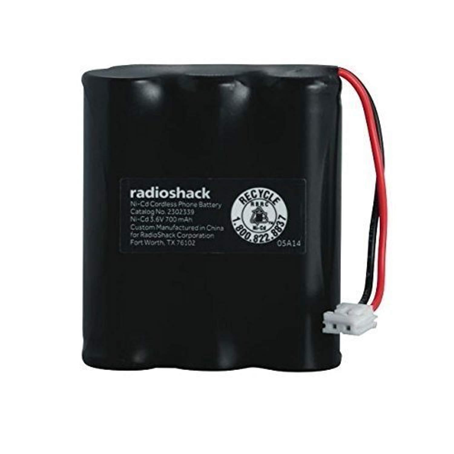 radioshack 3.6v/700mah ni-cd battery for at&t & v-tech