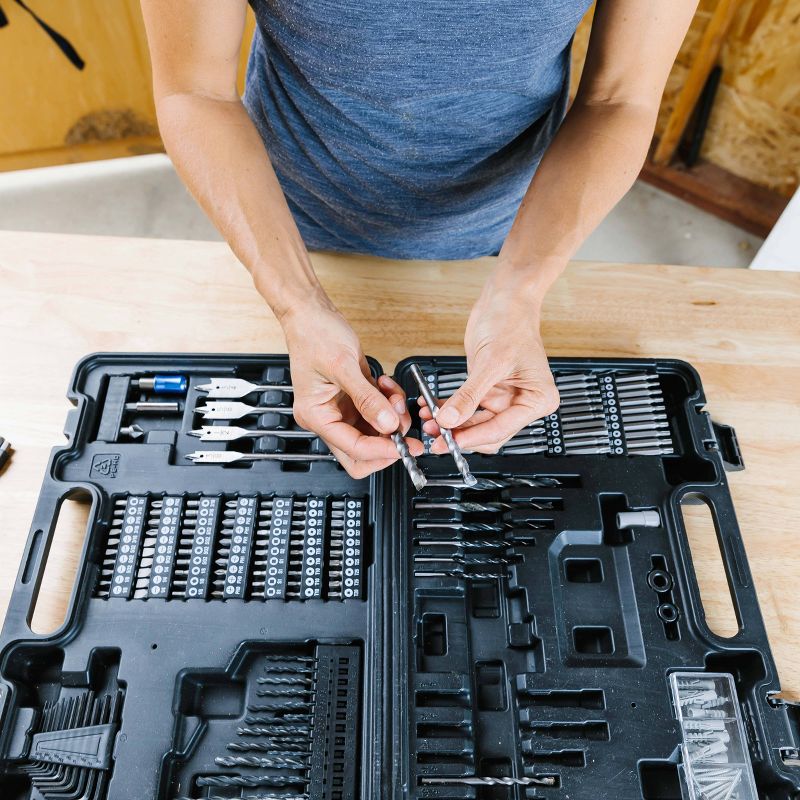 100-Count Metal Sawtooth Picture Frame Hangers with No Nail + Storage Box, 1"