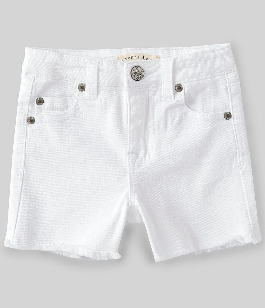 Hippie Girl Little Girls 4-6X Tie-Dye French Terry Dolphin Shorts