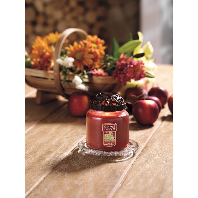 14.5oz Glass Jar Sugar Cinnamon Apple Candle - Yankee Candle