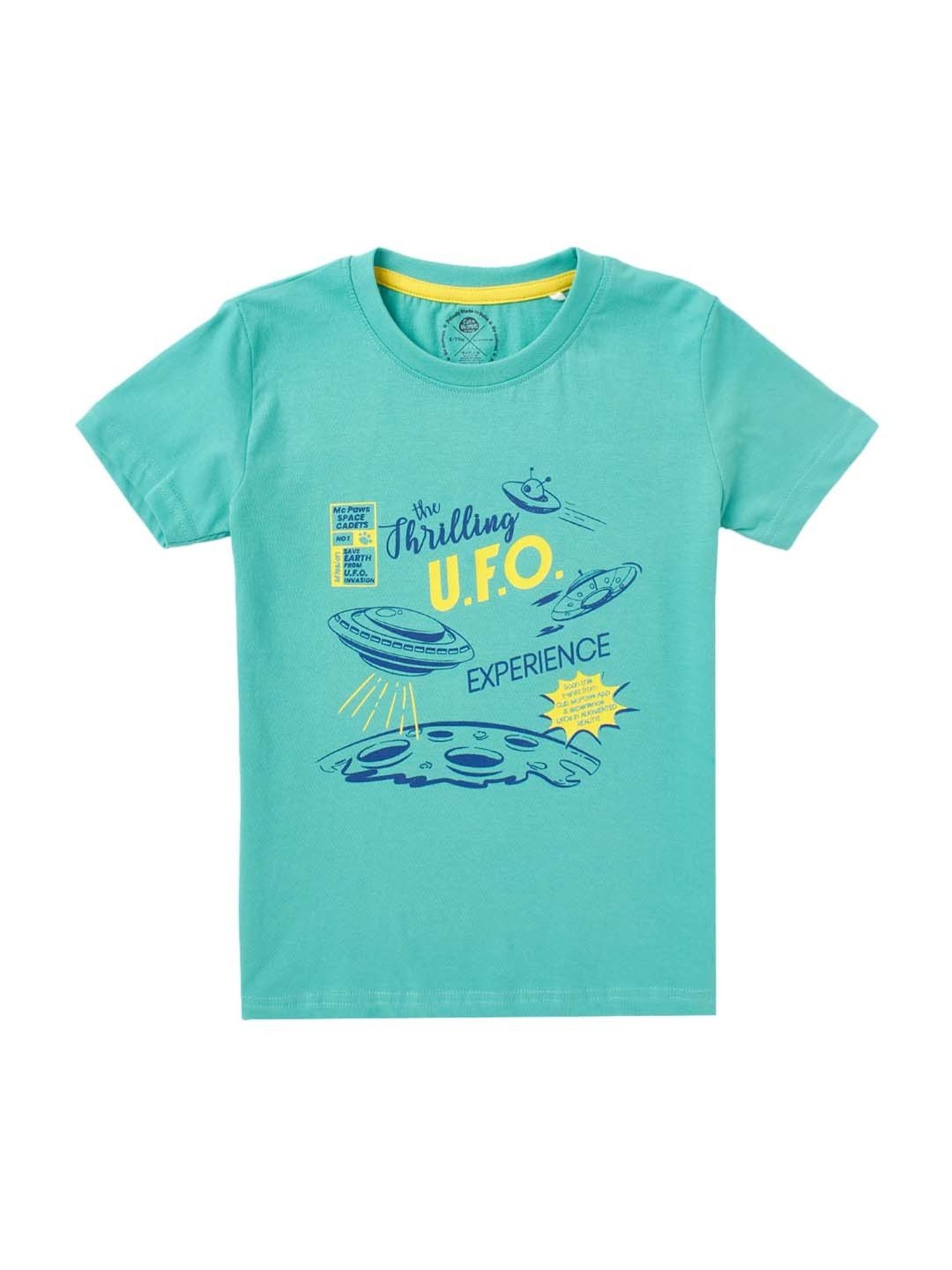 Cub McPaws Boys Multicolor Cotton Printed T-Shirt (Pack of 3)