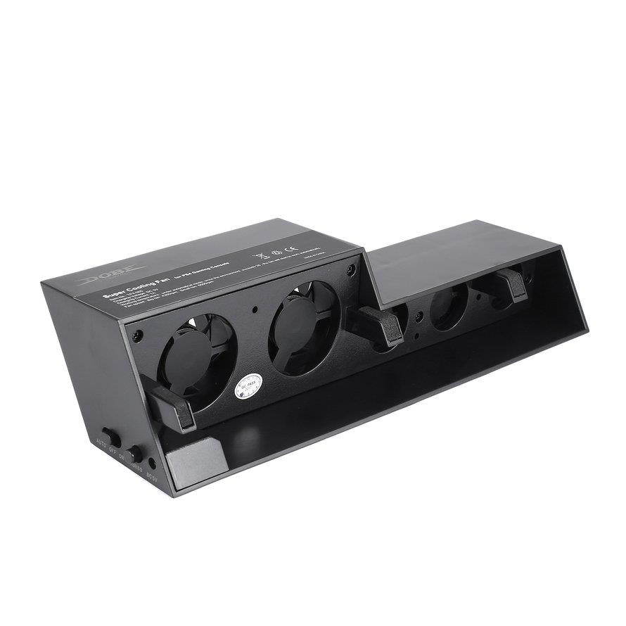 Smart Turbo Temperature Control USB Cooling Fan with 5 Fans for PS4 Console