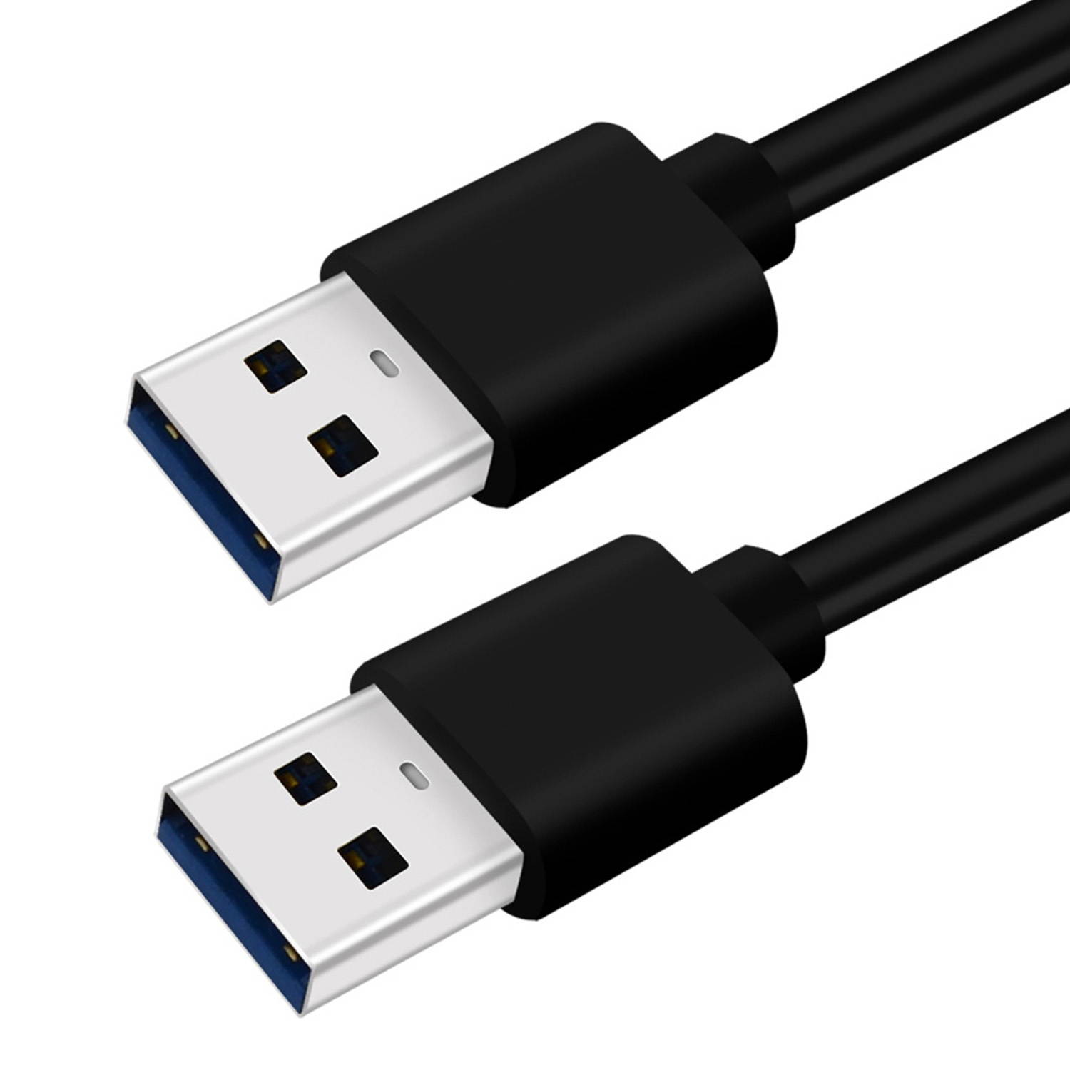 SatelliteSale USB 3.0 Cable Type A Male to Male for Data Transfer (15 Feet)