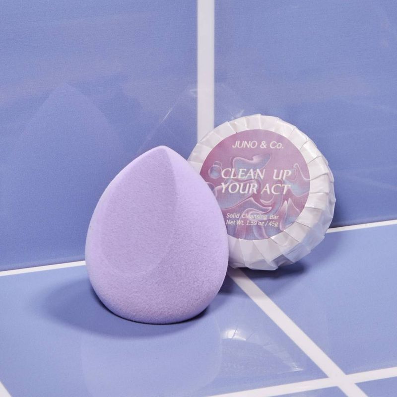 JUNO & Co. Lavender Sponge and Soap Bundle