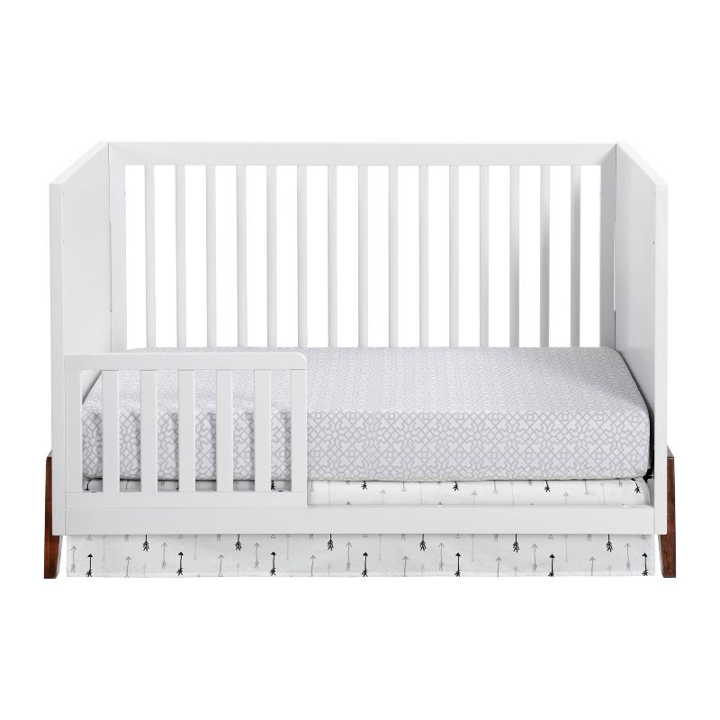 Oxford Baby Mari 3-in-1 Island Crib - White/Brown