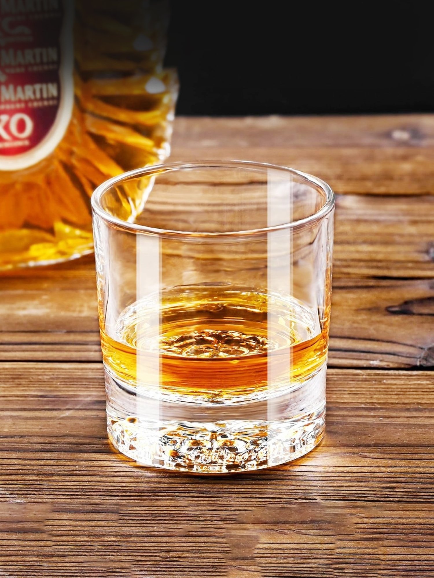 Melbify Lion Transparent Whiskey Glass 300ml - Set of 2