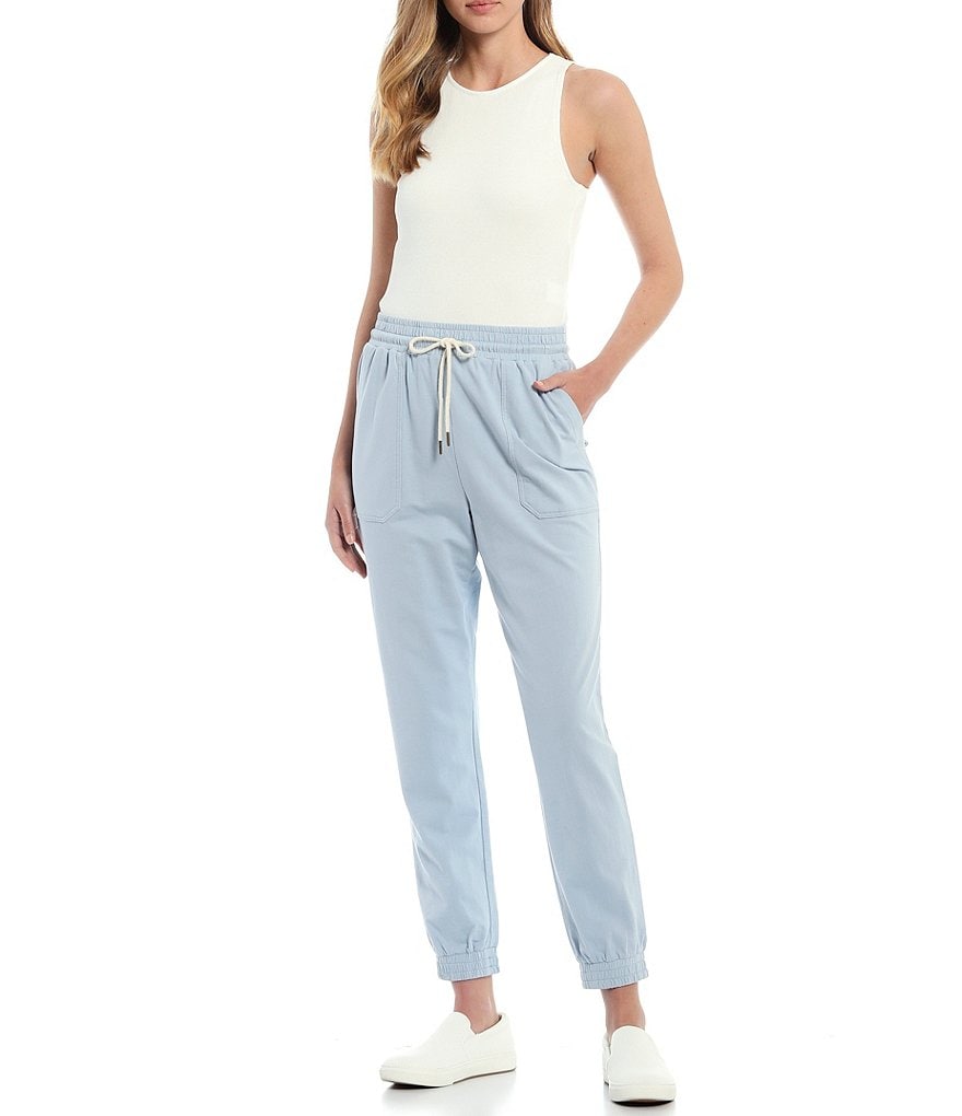 A Loves A Athleisure French Terry Knit Jogger Pant