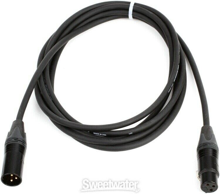 Pro Co AQ-10 Ameriquad Balanced Patch Cable - 10 foot