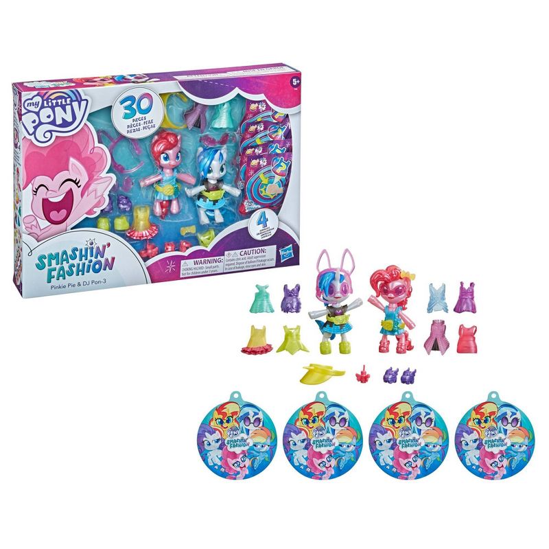 My Little Pony Smashin' Fashion Pinkie Pie and DJ Pon-3