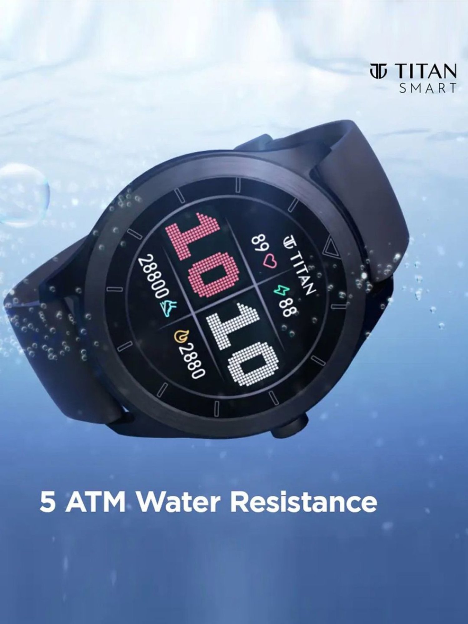 Titan 90137AP01 Smartwatch Watch for Men