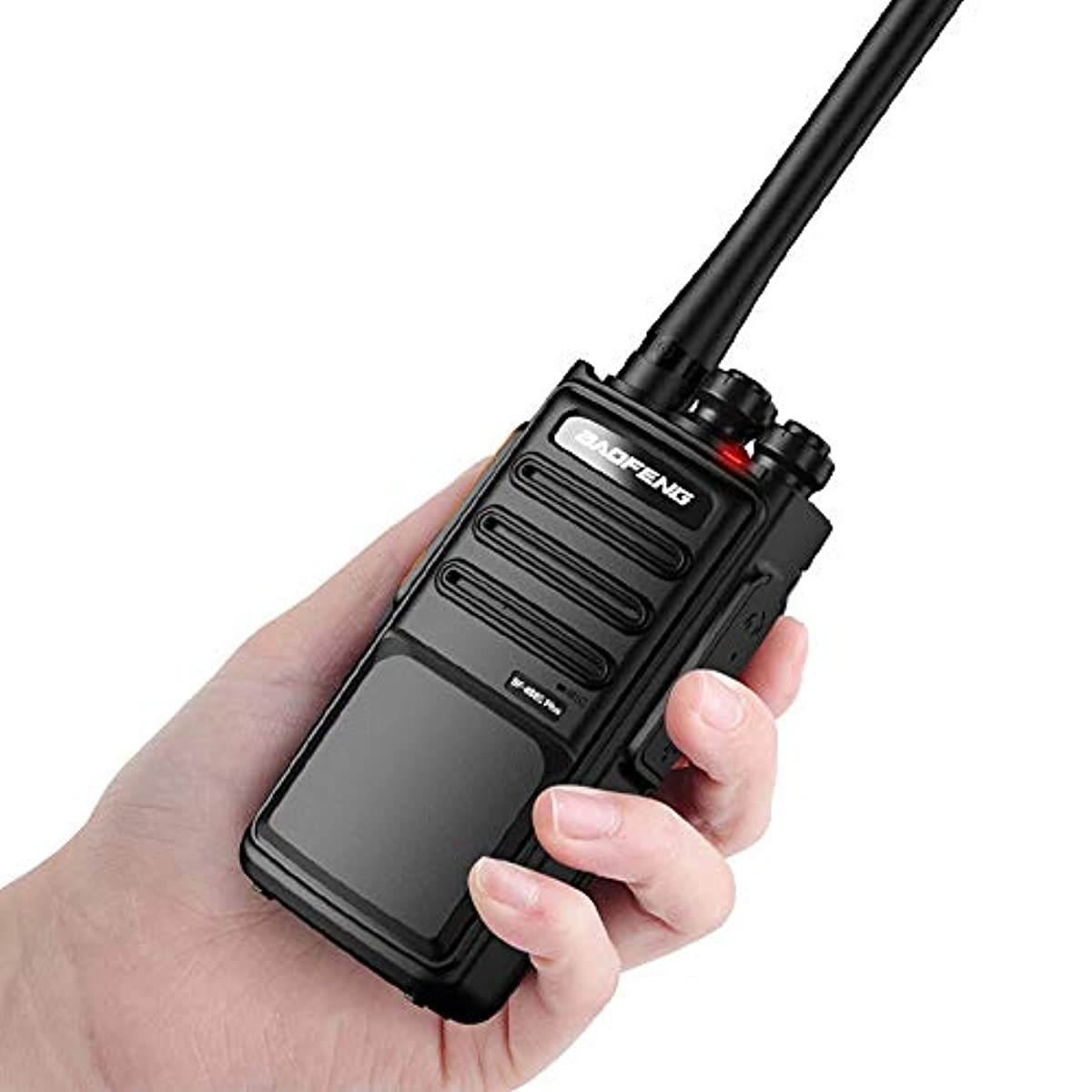Walkie-talkies for Adults, Baofeng BF-888S Plus Long-Range Fast USB Recharging Two-Way Radios(Black,4 Packs)