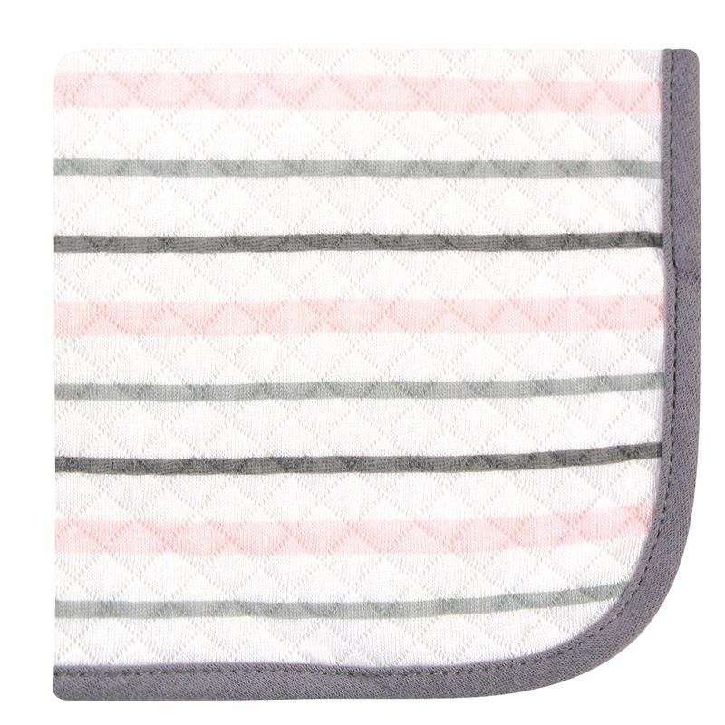 8pc Ria Turkish Cotton Washcloth Set Aqua - Enchante Home