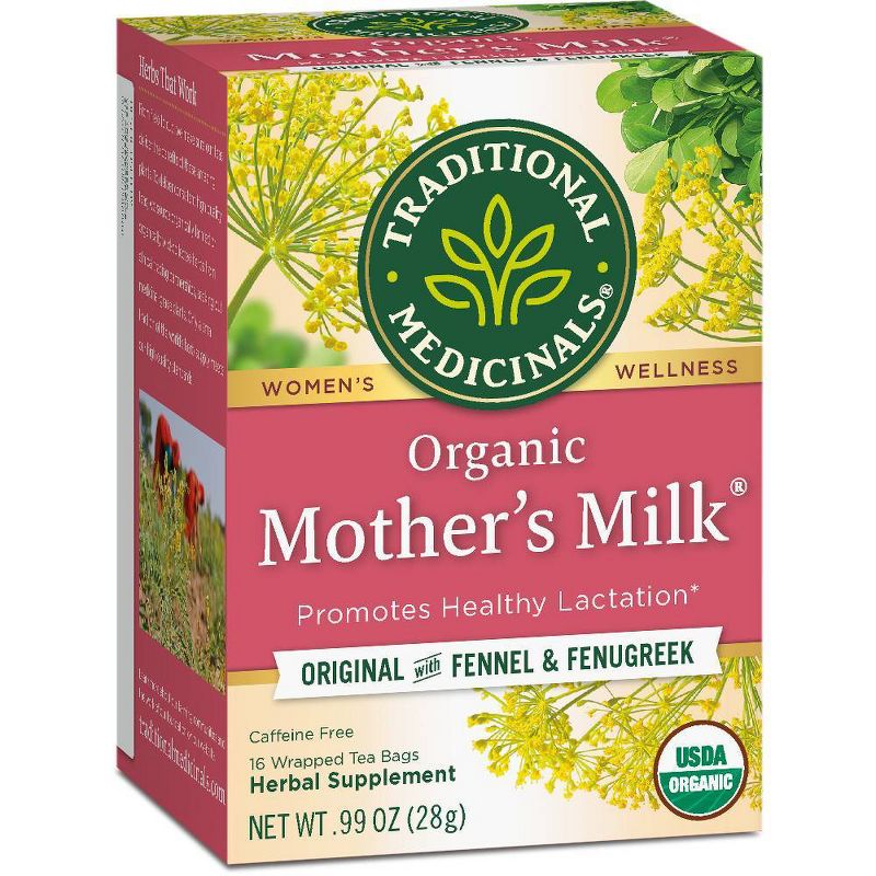 Traditional Medicinals Organic Mother's Milk Herbal Tea - 16ct