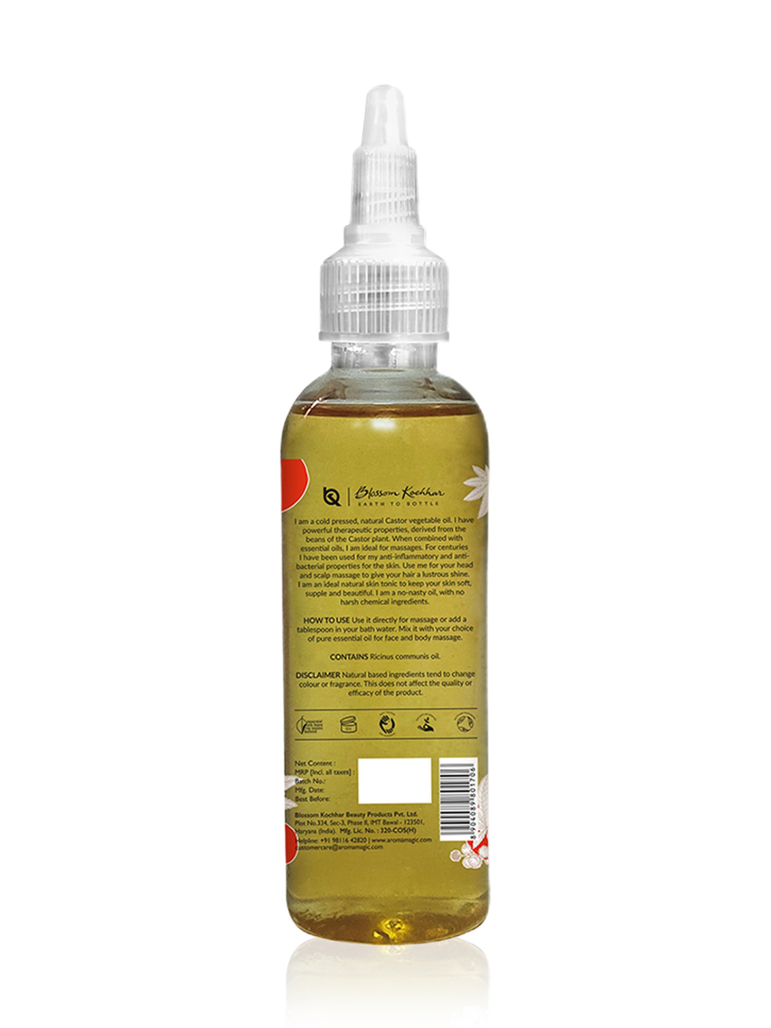 Aroma Magic Organic Castor Oil -200 ml