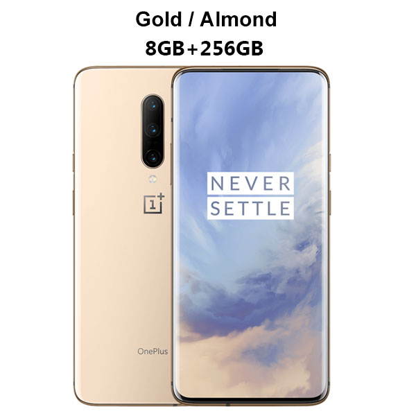 Oneplus 7 Pro 256GB, 8GB, Dual Sim, 6.67 inch 3120x1440P, 48MP Main Lens Triple Camera, Octa Core 2.84GHz.Android 9.0 Snapdragon 855 4000mAh NFC Original Global Version Factory Unlocked