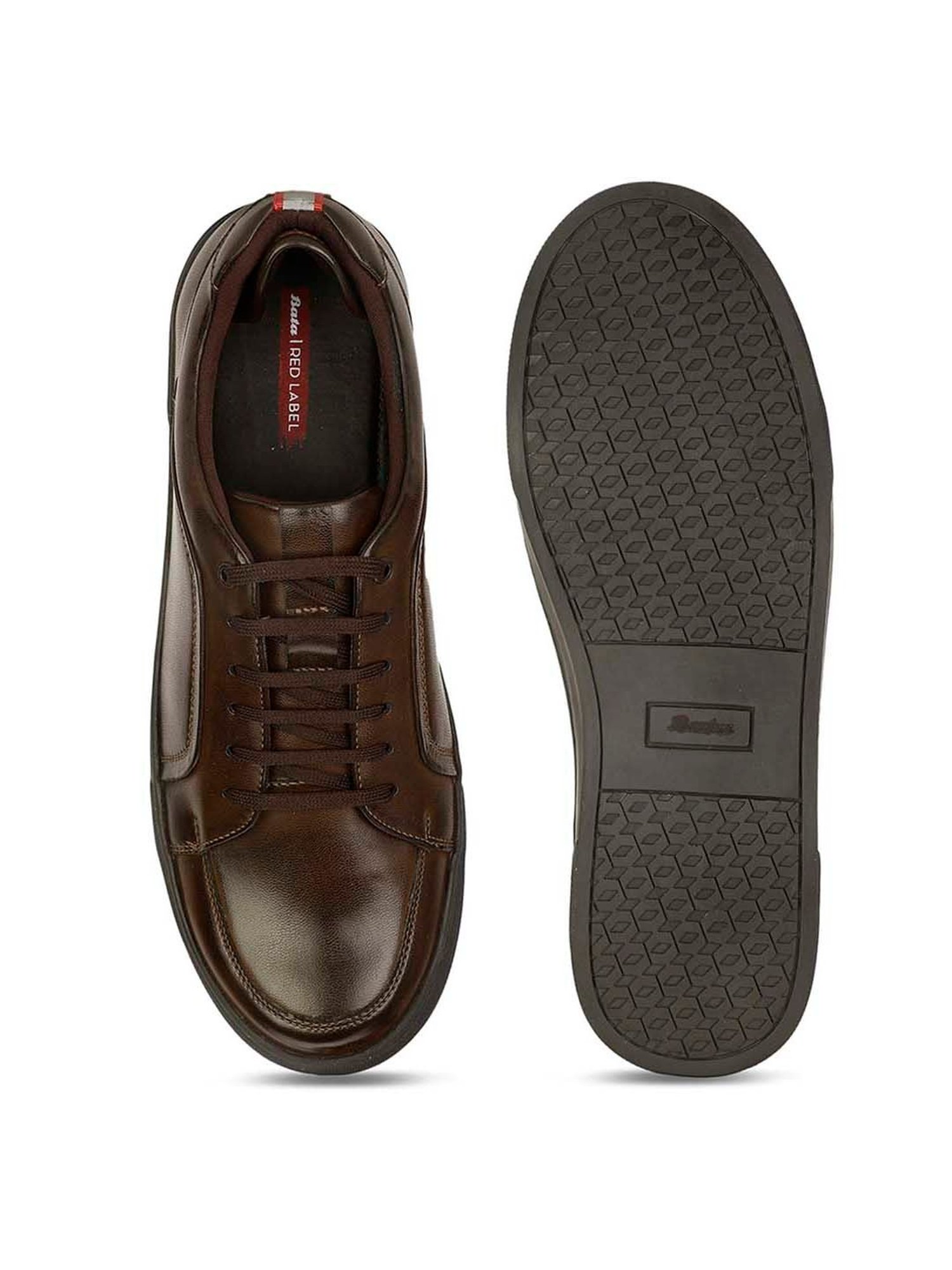 Bata Men's MARRY Brown Casual Sneakers