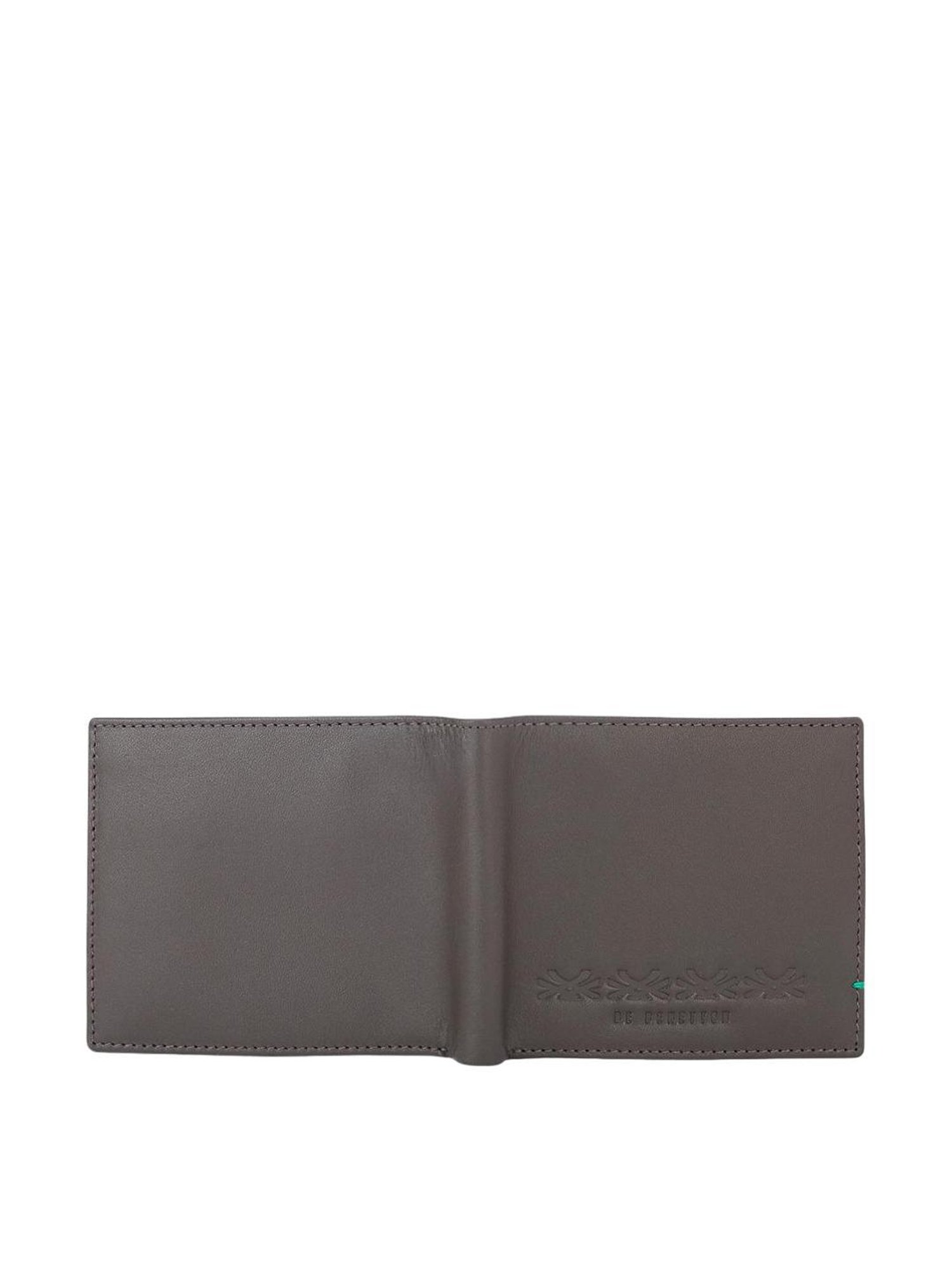 THE HOLISTIK Revival Black & Maroon Casual Leather Bi-Fold Wallet for Men