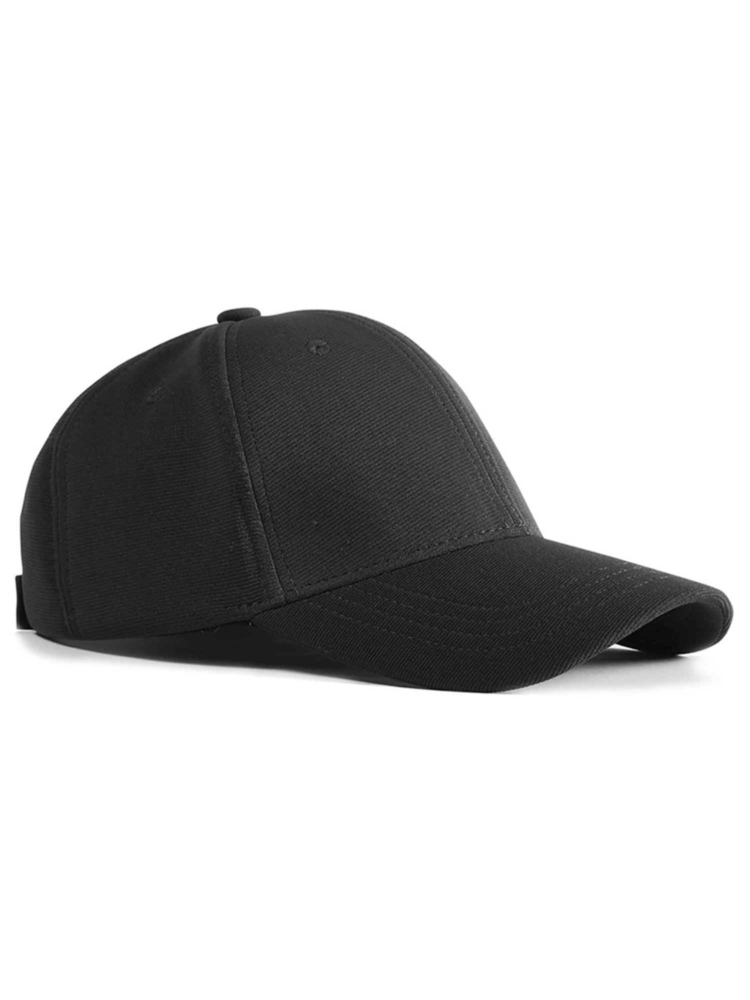 Omtex Unisex Polo Polyester Cap (Black) Size - Free Size
