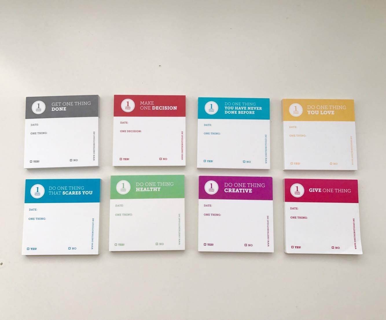 Motivational Sticky Notes-Do One Thing Variety Pack, Inspirational