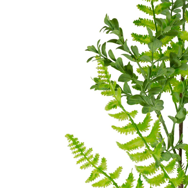 32" x 24" Artificial Palm Plant in Basket Stand - LCG Florals