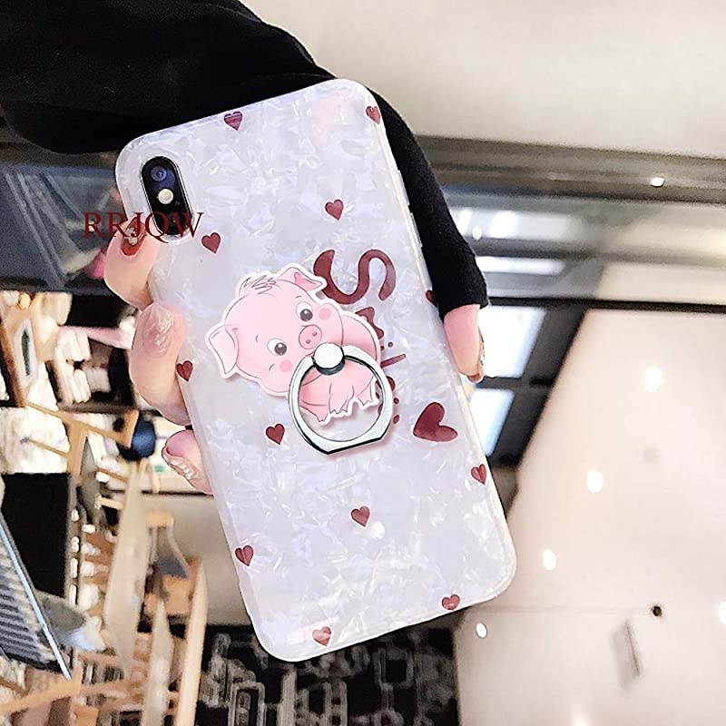 Ring Holder Stand,Pig Ring Stand Holder 360 Rotation Finger Ring Grip Stand for Cellphones,Smartphones and Tablets