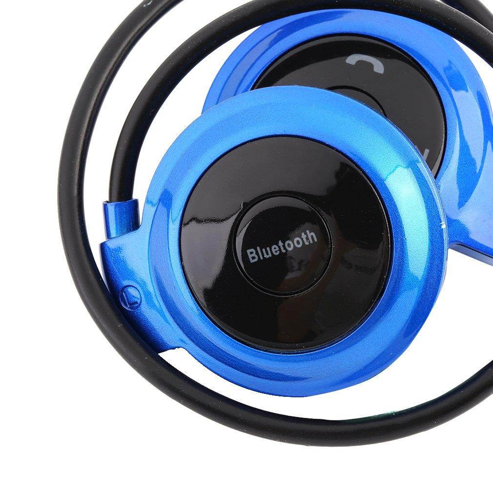 MINI503 Ear Hook Mini Sports Wireless Bluetooth Headset Hi-Fi Handsfree Stereo Earphone Headphone TF Card For MP3 Player