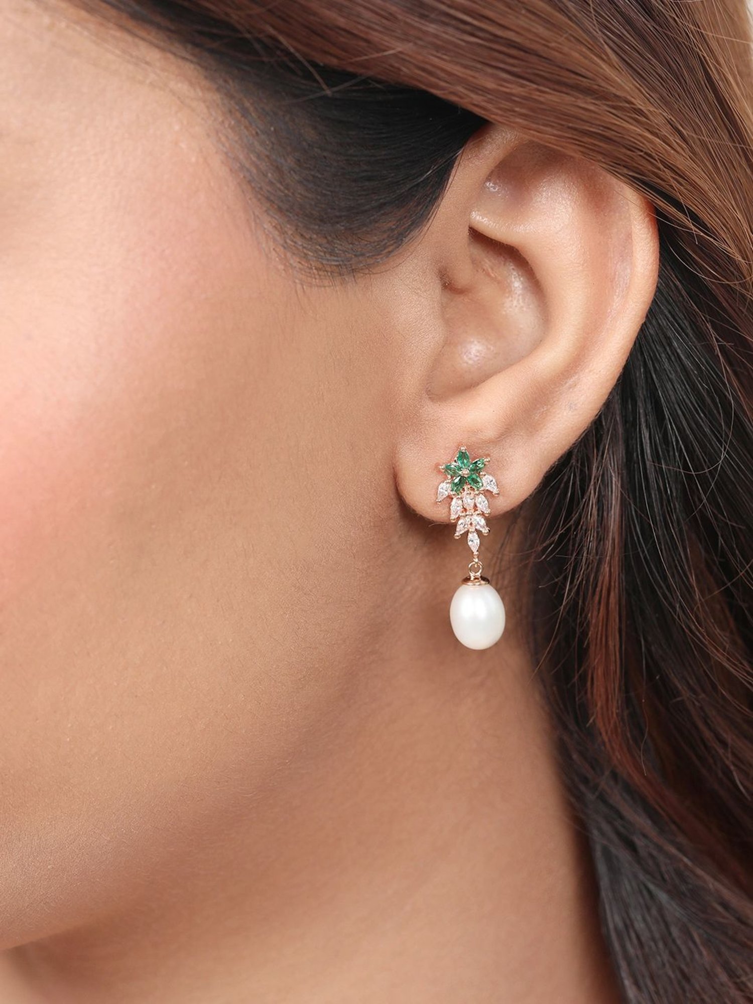 Zavya 92.5 Sterling Silver Earrings