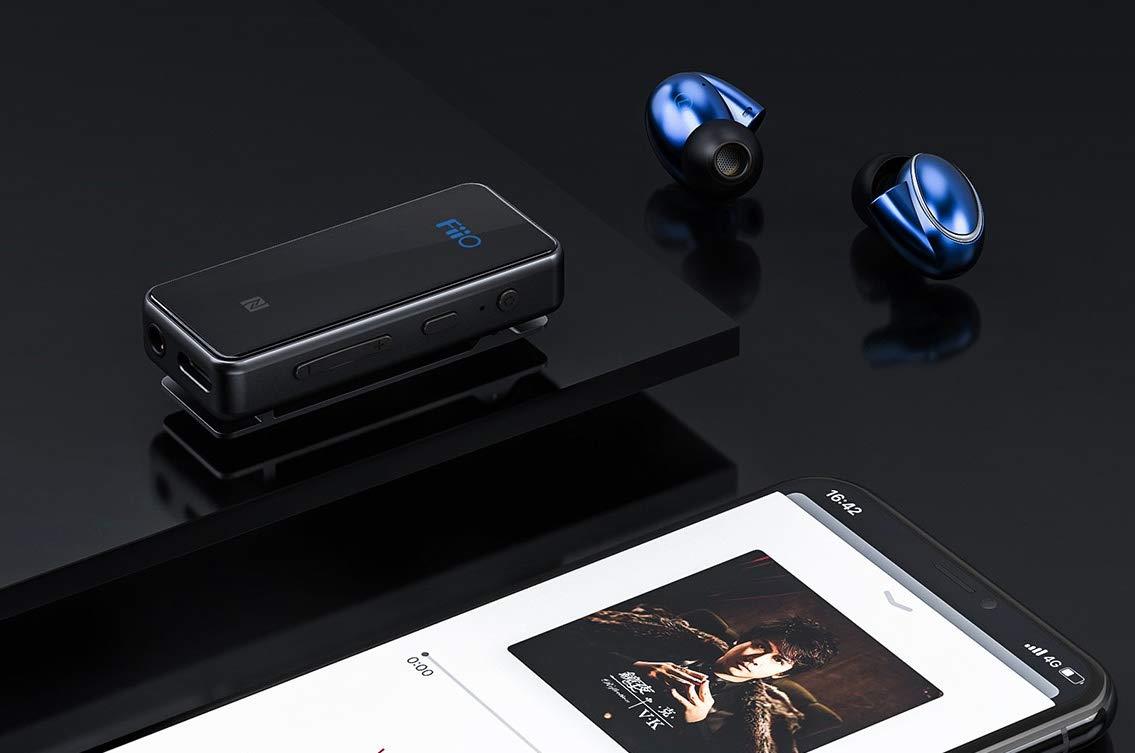 FiiO BTR3 HiFi Bluetooth Receiver with aptX/aptXHD/aptXLL/LDAC/AAC Support, Portable Mini Music Audio Receiver for Home TV,Speaker,Car Stereo, NFC Pairing, USB DAC,and Type USB C Port ?