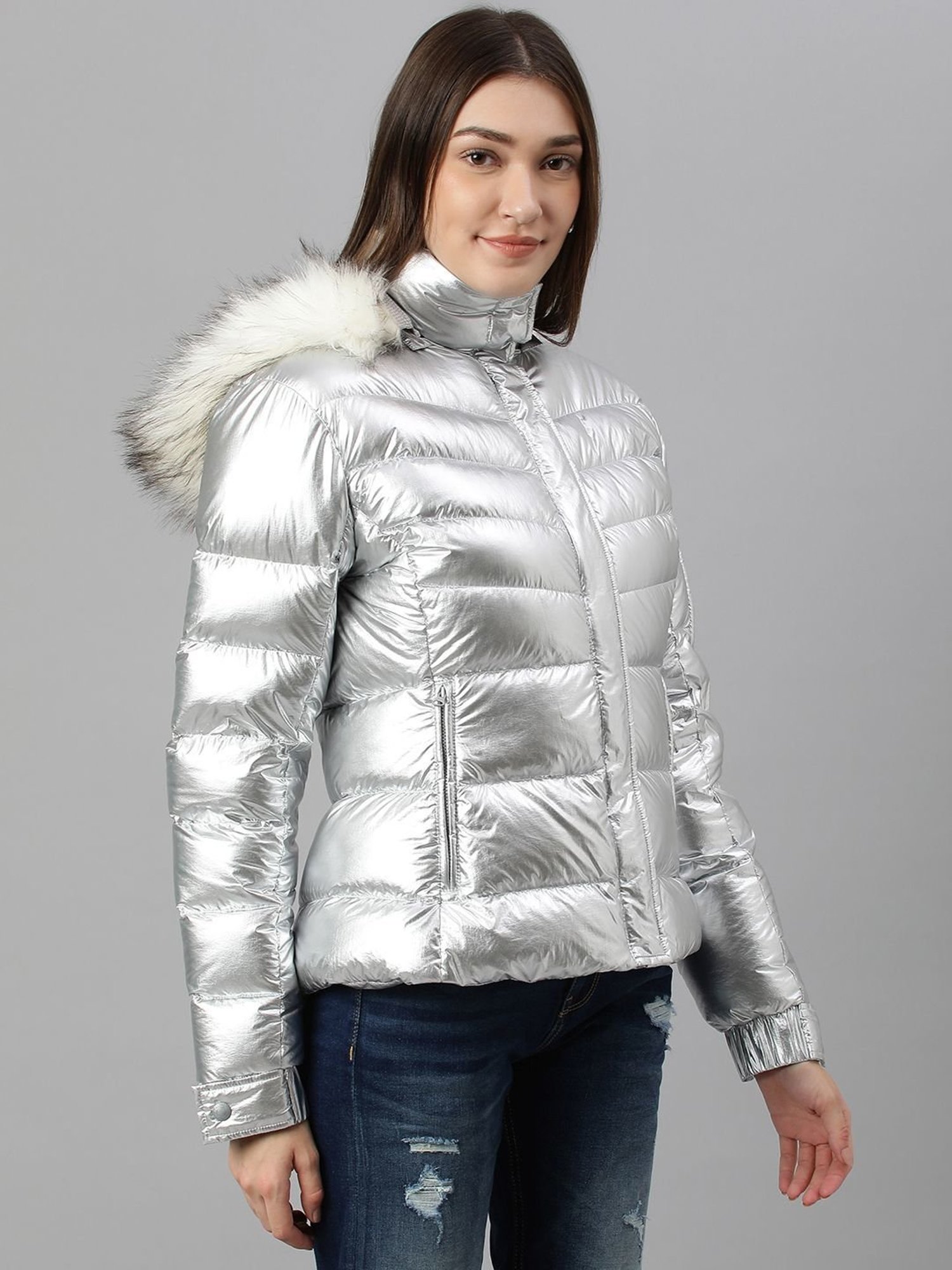 Woods Silver Padded Jacket