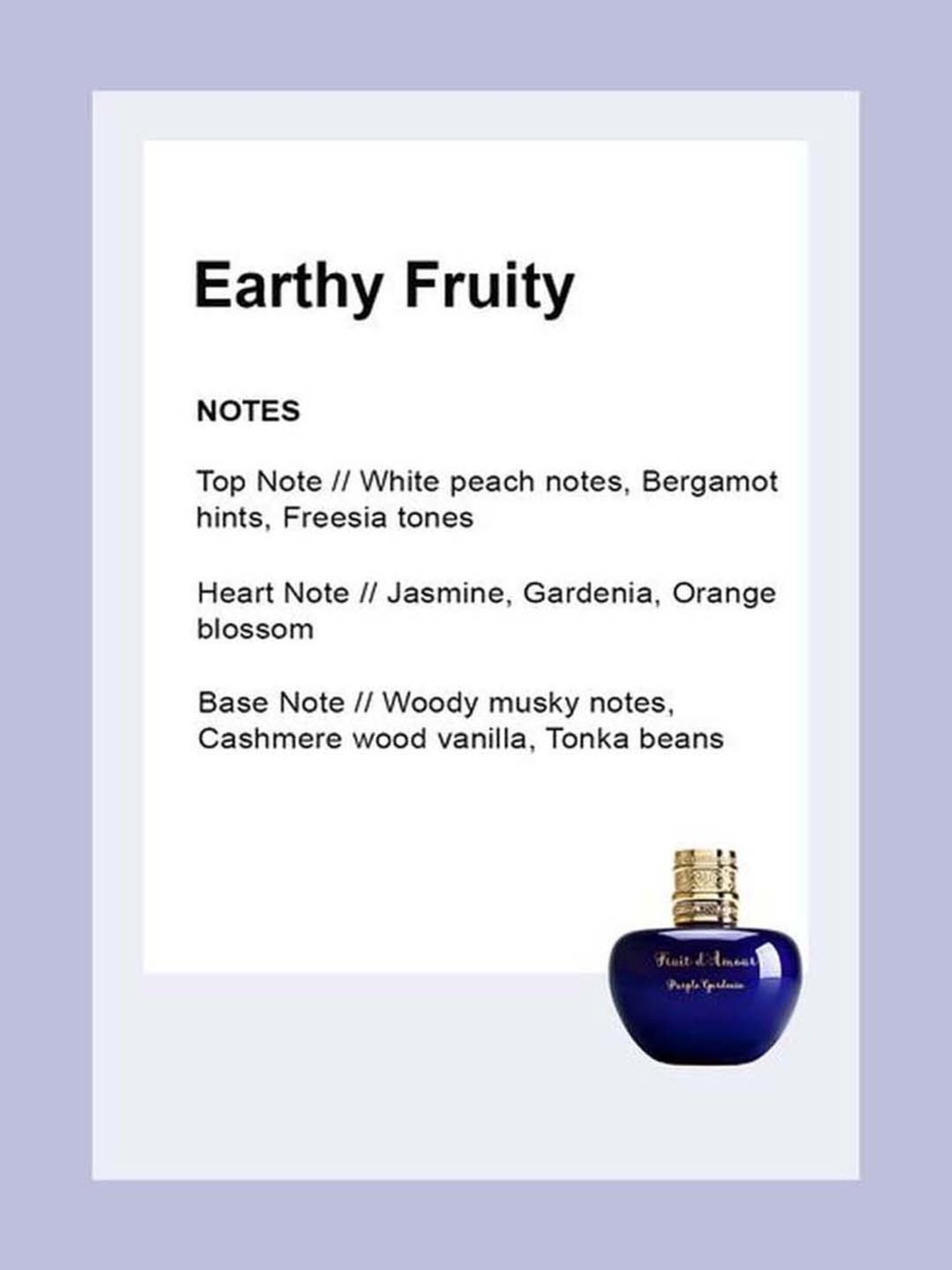 Emanuel Ungaro FM Frt D'amour Purple Gardenia Eau de Parfum for Women - 100 ml