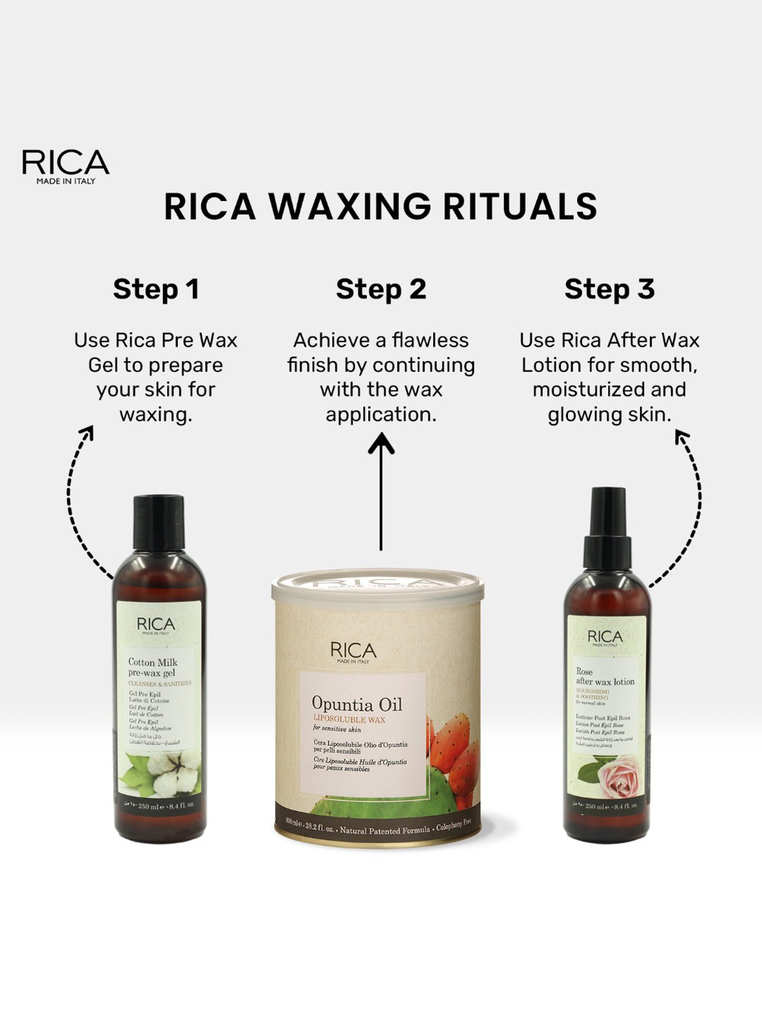 Rica Opuntia Oil Liposoluble Wax - 800 ml