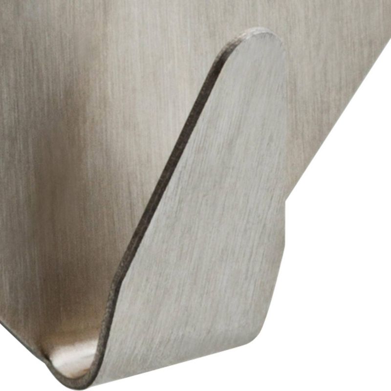 Liberty Set of 4 Medium Wall Decorative Hooks Stainless steel