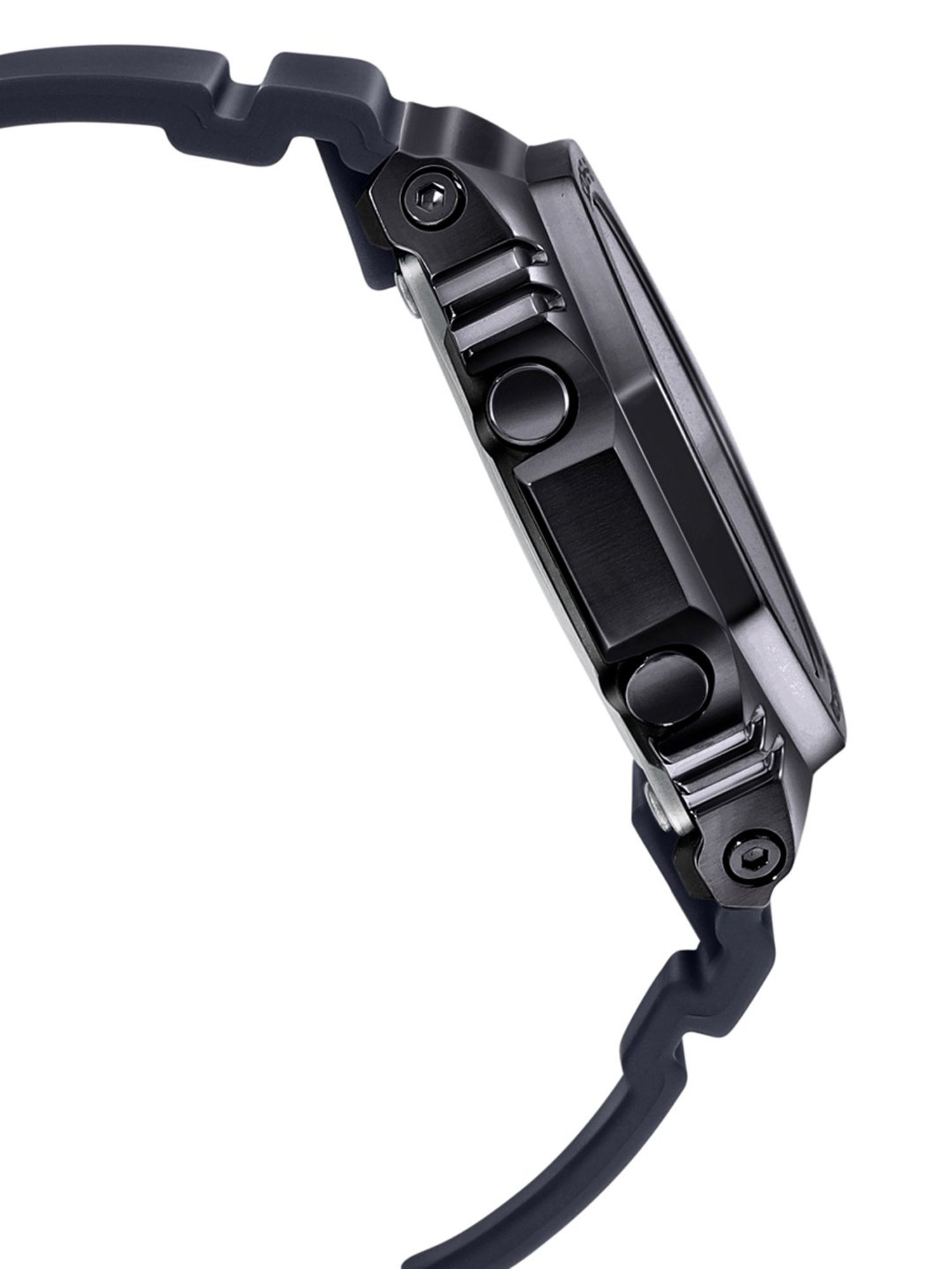 Casio G-Shock G-Steel GM-S2100B-8ADR Black Analog-Digital Dial Black Resin Strap Women's Watch G1164