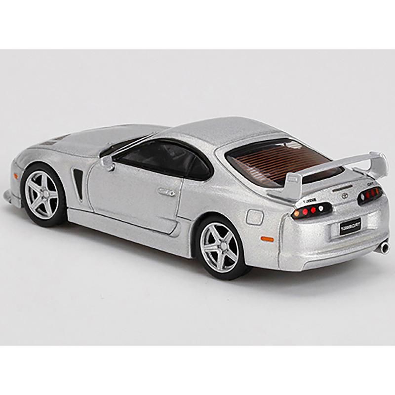 Toyota TRD 3000GT Alpine Silver Metallic Limited Edition to 1800 pcs Worldwide 1/64 Diecast Model Car by True Scale Miniatures
