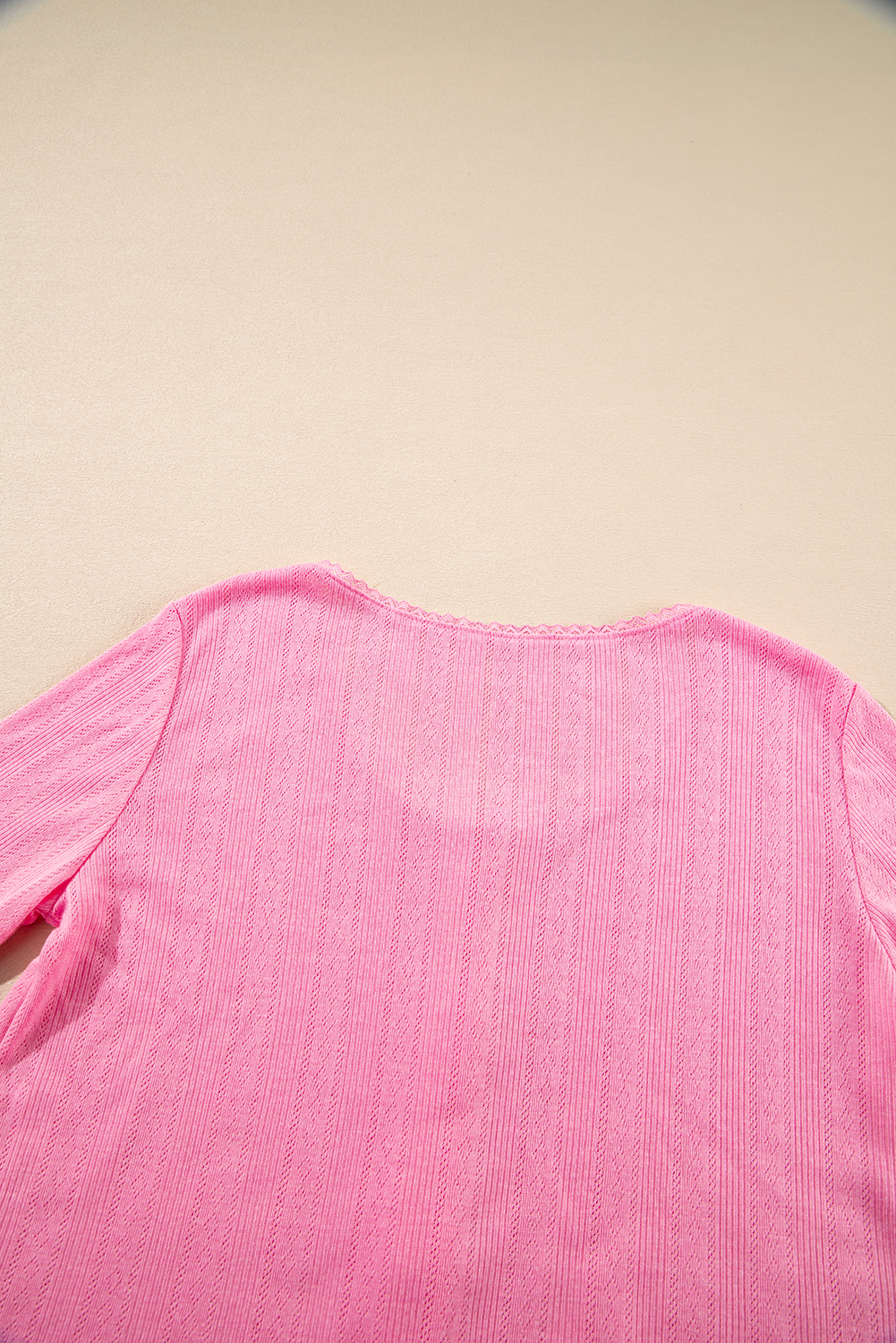 White Christmas Pullover and Drawstring Pants Pajama Set