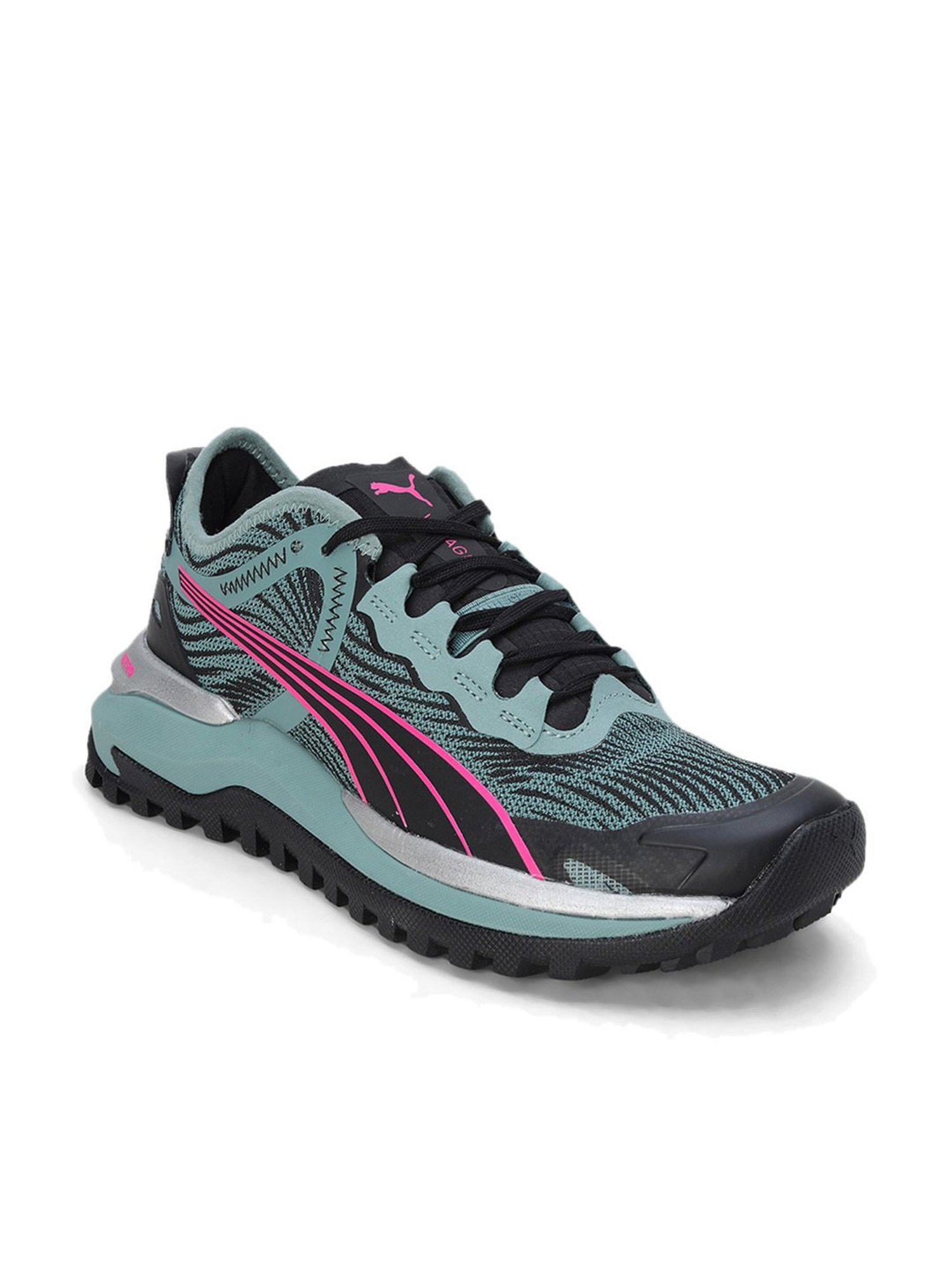 Puma Women's Voyage NITRO 2 Sea Green Running Shoes