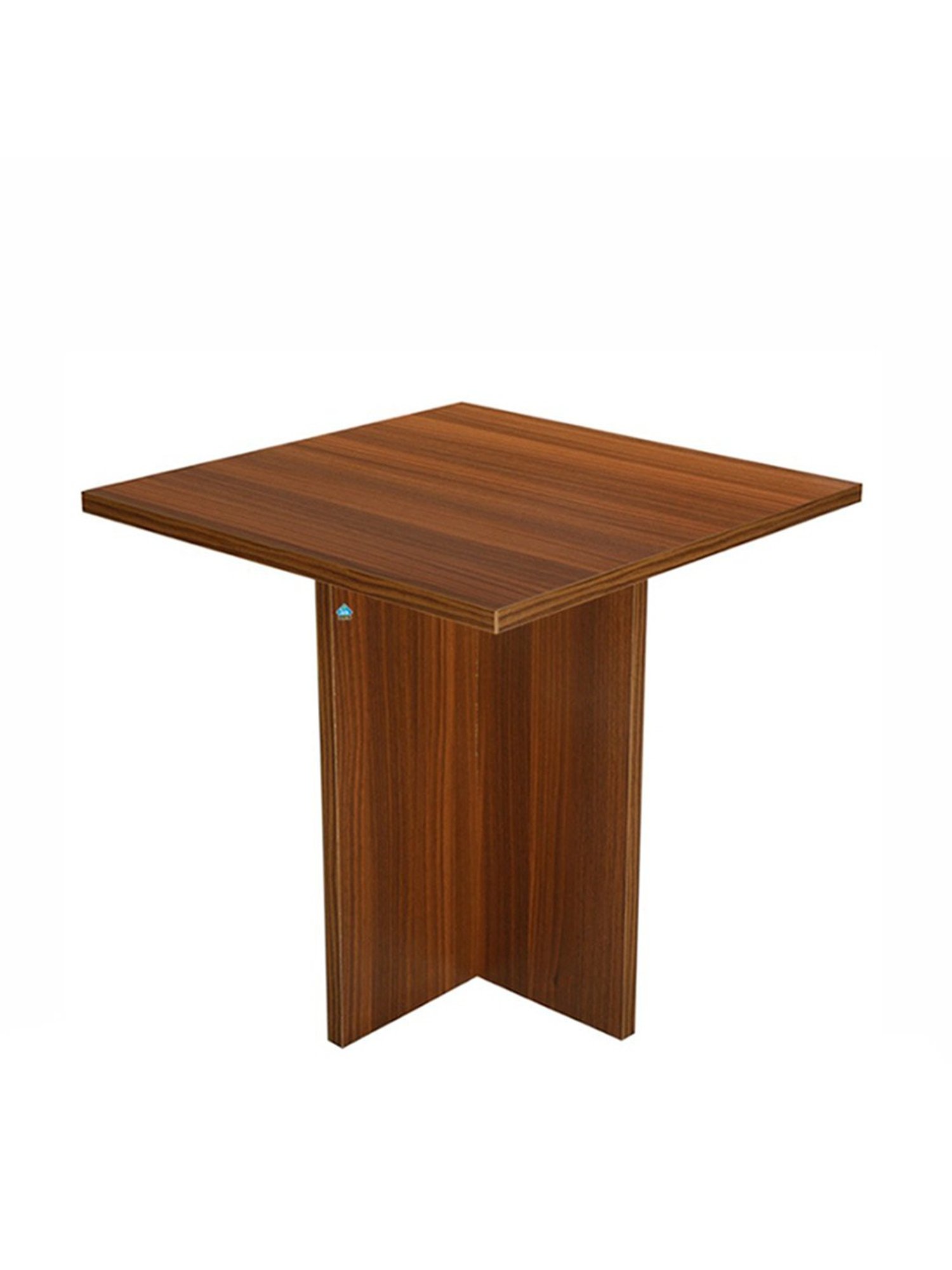 Delite Kom Pine Acacia Dark Engineered Wood Side Table