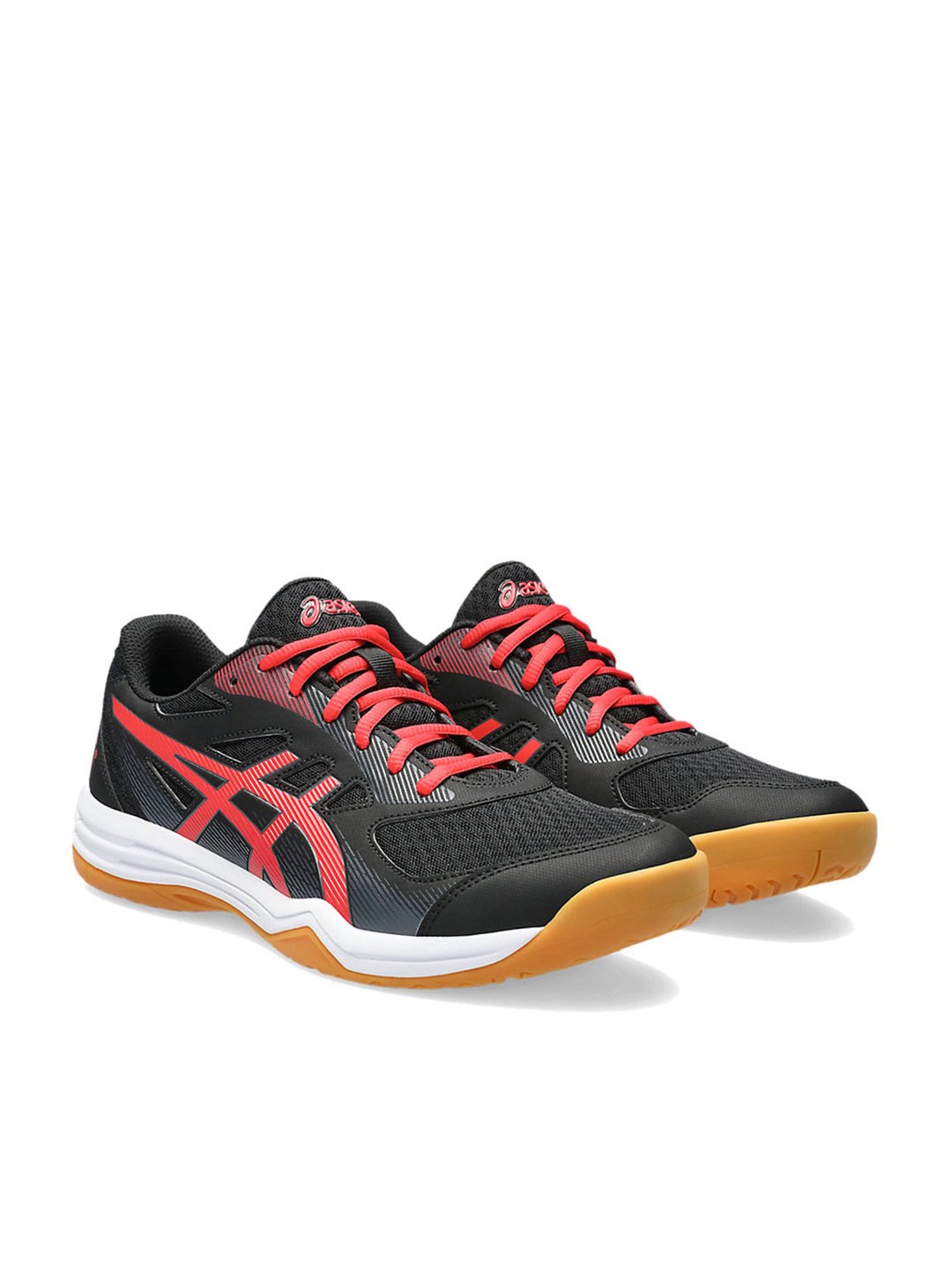 Asics Men's Upcourt 5 Black Indoor Court Shoes