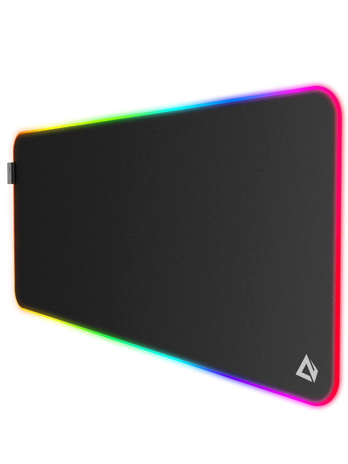 AUKEY KM-P7 RGB Gaming Mouse Pad, Water-Resistant with 11 LED Lighting Effects, Smooth Surface and Non-Slip Rubber Base 35.4&rdquo; x 15.75&rdquo; x 0.15&rdquo;
