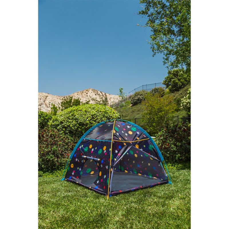 Magic Cabin - Outdoor Tent with Lights for Kids, Blue