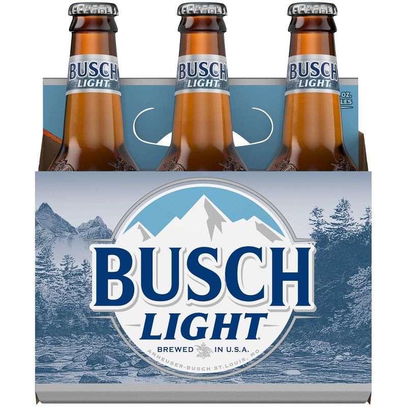 Busch Light Beer - 6pk/12 fl oz Bottles