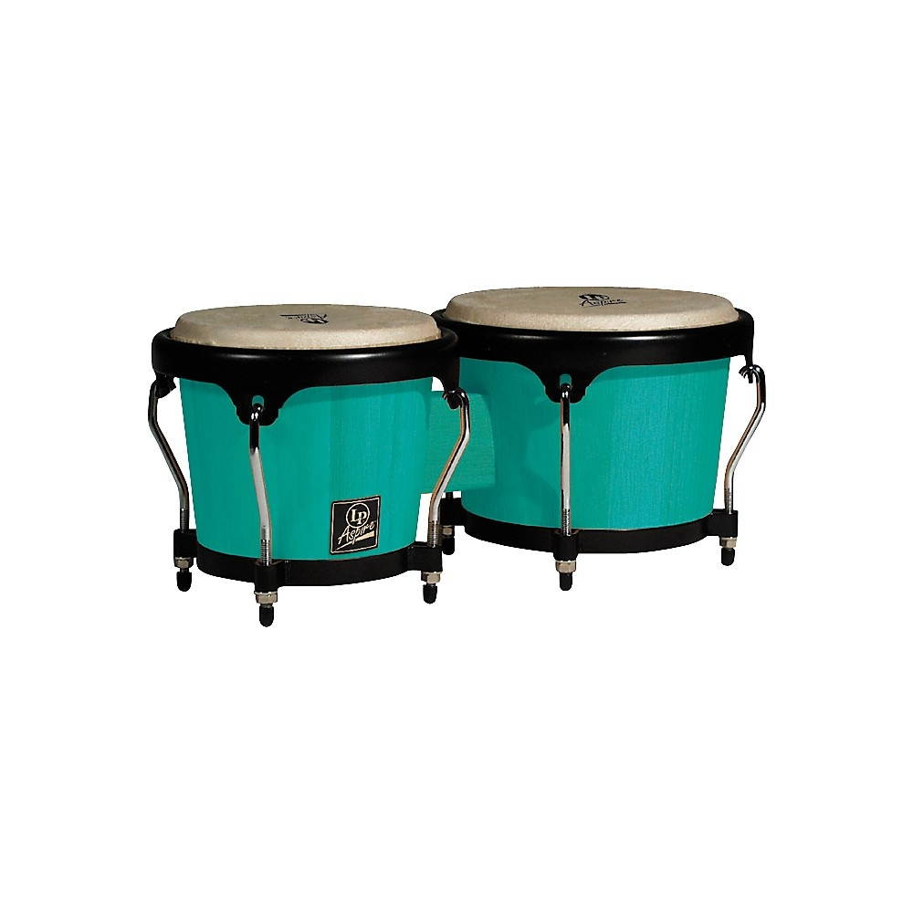 LP Aspire Wood Bongos Dark Wood