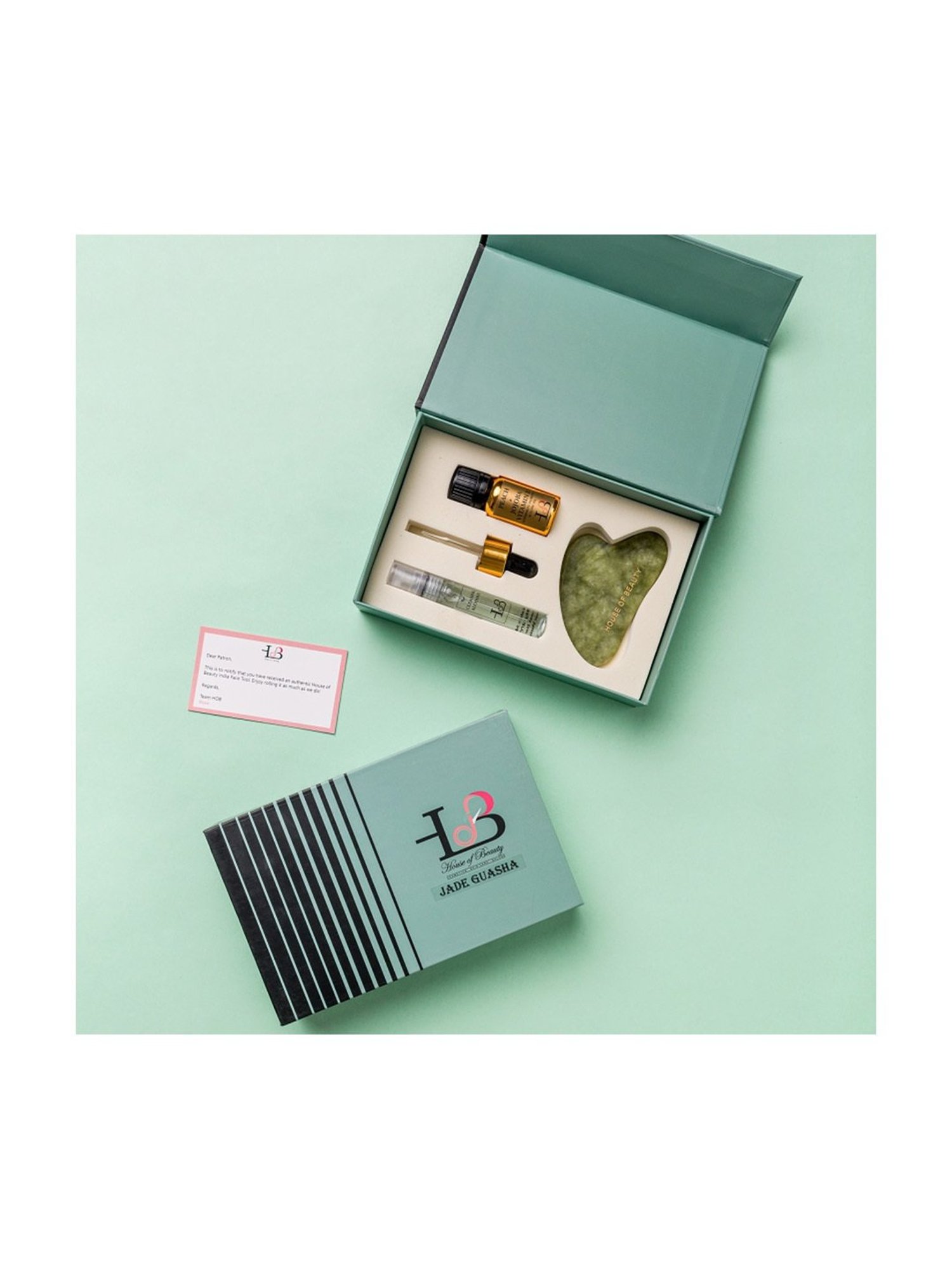 House of Beauty Jade Guasha Kit