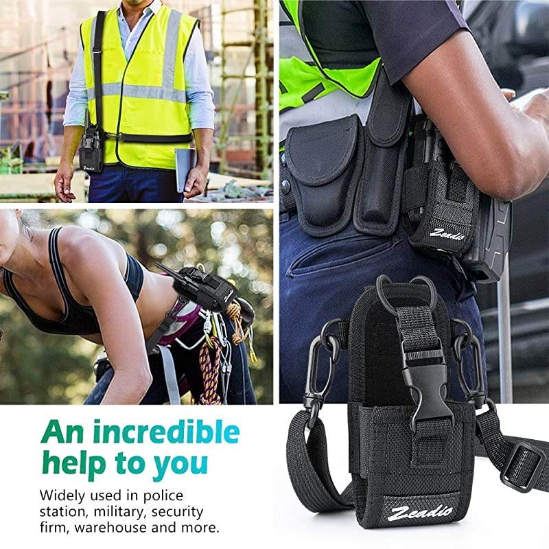 Multi-Function Pouch Case Holder for GPS Phone Two Way Radio - ZNC-D, Pack of 2