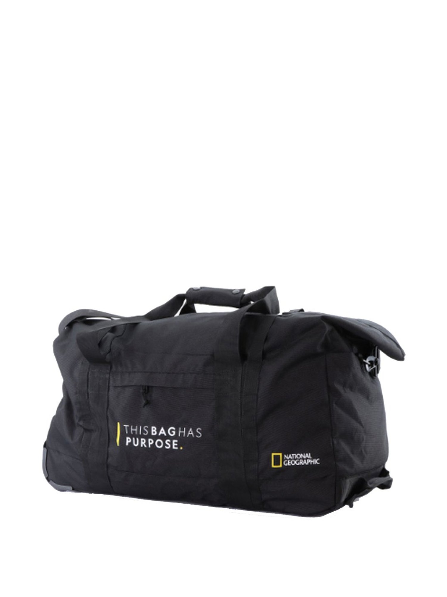 National Geographic Black Medium Duffle Bag